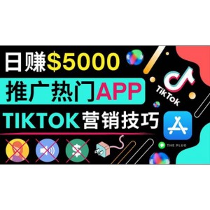 無需露臉，無需錄音，無需投資，TIKTOK上傳短視頻，最高日入5000美元