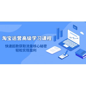 淘寶運(yùn)營高級學(xué)習(xí)課程：快速獲取流量核心秘密，輕松實(shí)現(xiàn)盈利！