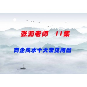 張瀚老師商企風(fēng)水十大常見問題 11集