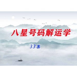 八星號(hào)碼解運(yùn)學(xué)33集