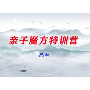 【凱叔】親子魔方特訓(xùn)營(yíng)2(四階二階金字塔)