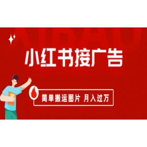 小紅書接廣告月入過萬，簡單搬運圖片，新手小白快速上手