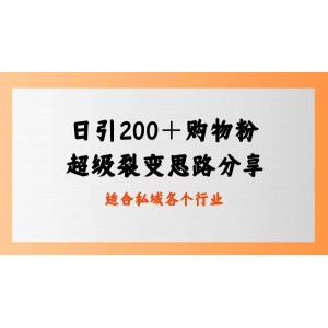 突破日增200+購(gòu)物粉絲的秘訣：超級(jí)裂變策略，私域銷售的新革命